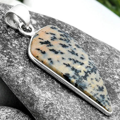 Natural Russian Honey Dendrite Opal Pendant P-1001 SDP103699