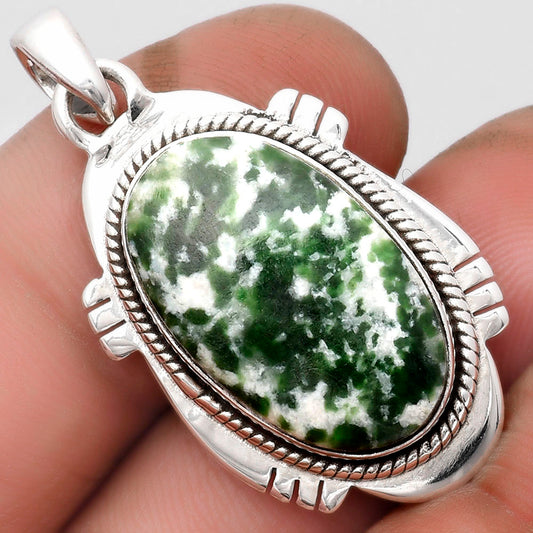 Natural Dioptase Pendant P-1463 SDP104533