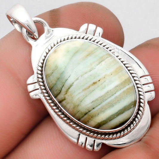 Natural Saturn Chalcedony Pendant P-1463 SDP104534