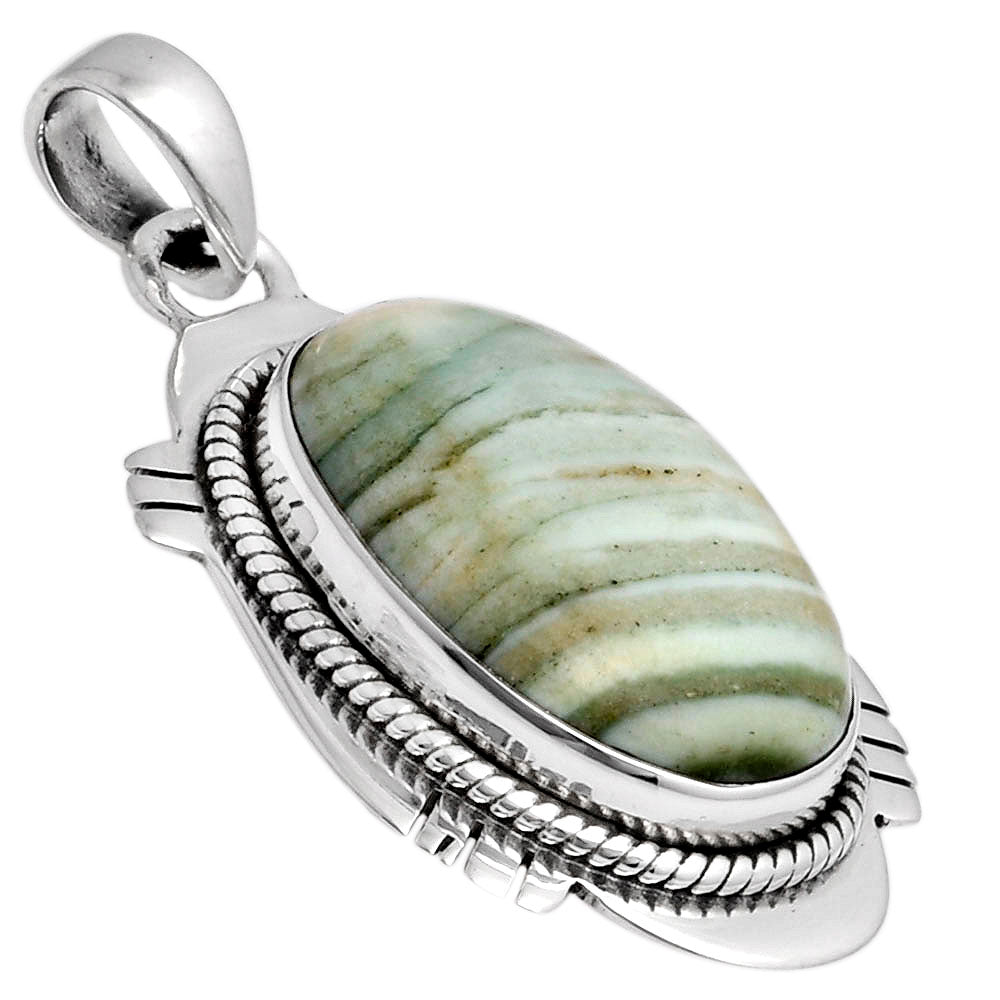 Natural Saturn Chalcedony Pendant P-1463 SDP104534