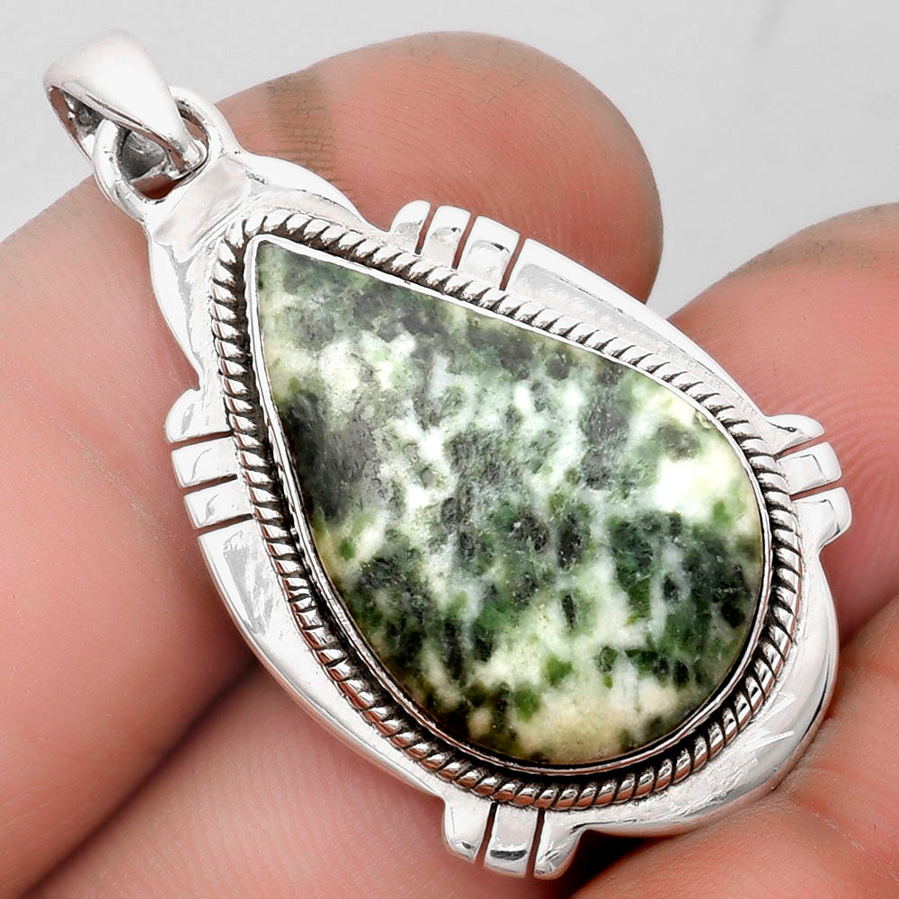 Natural Dioptase Pendant P-1463 SDP104538