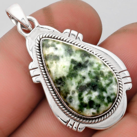 Natural Dioptase Pendant P-1463 SDP104542