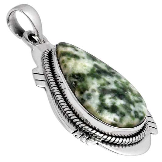 Natural Dioptase Pendant P-1463 SDP104542