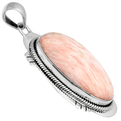 Natural Orange Scolecite - India Pendant P-1463 SDP104550