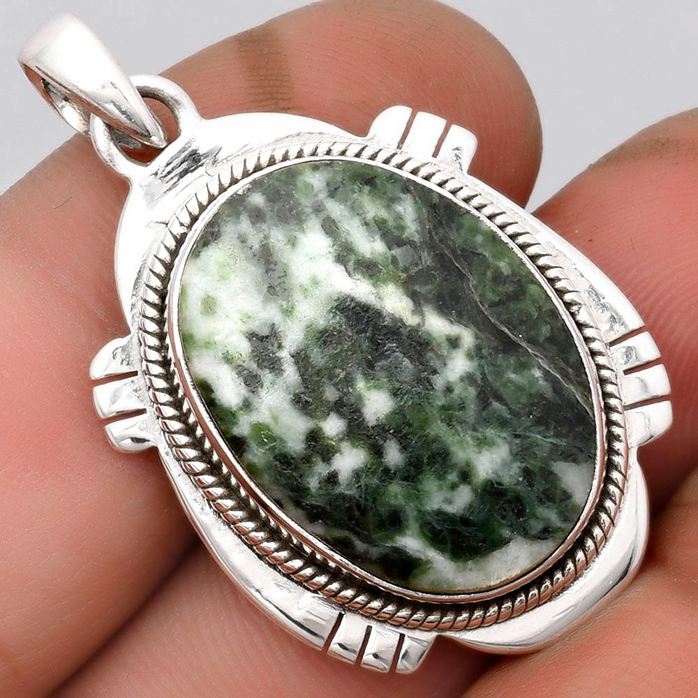 Natural Dioptase Pendant P-1463 SDP104558