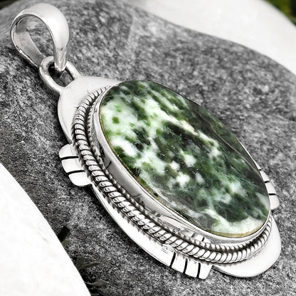 Natural Dioptase Pendant P-1463 SDP104558