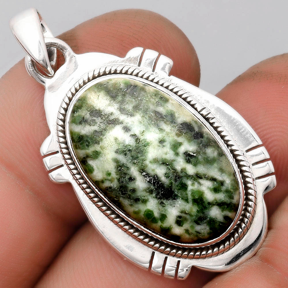 Natural Dioptase Pendant P-1463 SDP104559