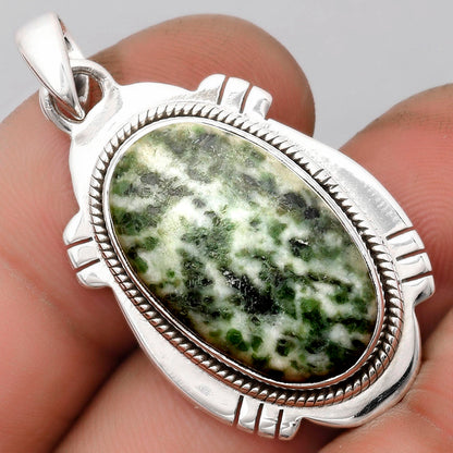 Natural Dioptase Pendant P-1463 SDP104559