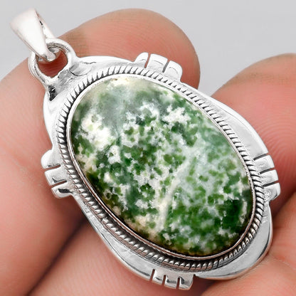 Natural Dioptase Pendant P-1463 SDP104560