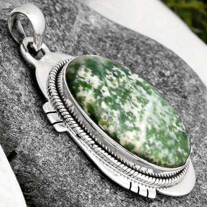Natural Dioptase Pendant P-1463 SDP104560