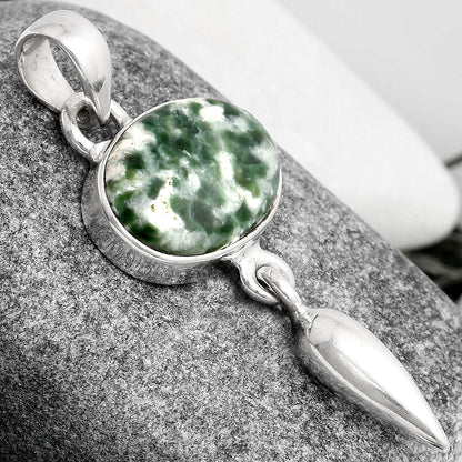 Natural Dioptase Pendant P-1295 SDP104568