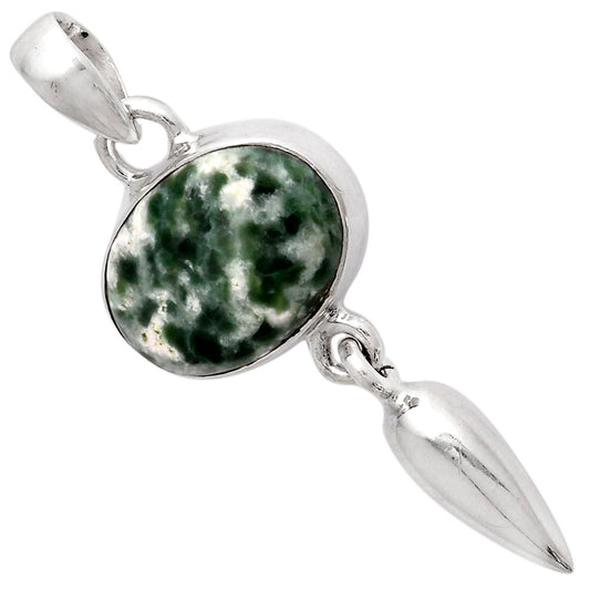 Natural Dioptase Pendant P-1295 SDP104568