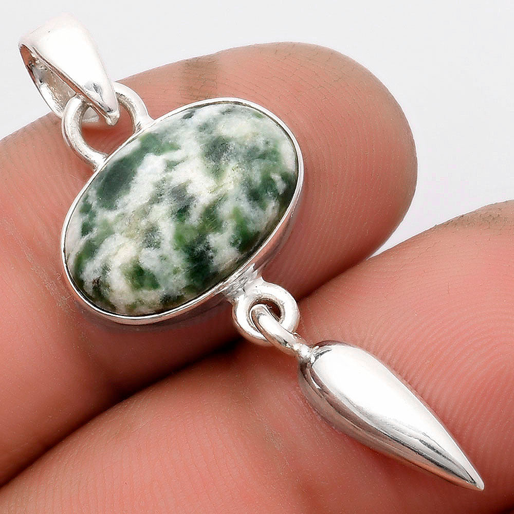 Natural Dioptase Pendant P-1295 SDP104570
