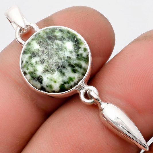 Natural Dioptase Pendant P-1295 SDP104578
