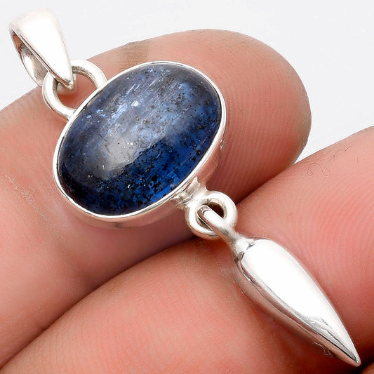 Natural Blue Kyanite - Brazil Pendant P-1295 SDP104579
