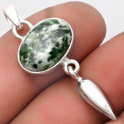 Natural Dioptase Pendant P-1295 SDP104600
