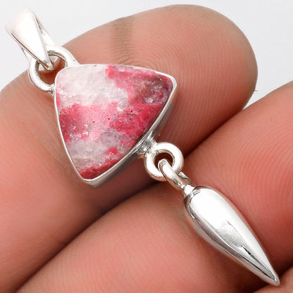 Natural Pink Thulite - Norway Pendant P-1295 SDP104612