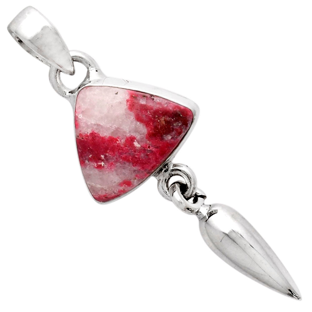 Natural Pink Thulite - Norway Pendant P-1295 SDP104612