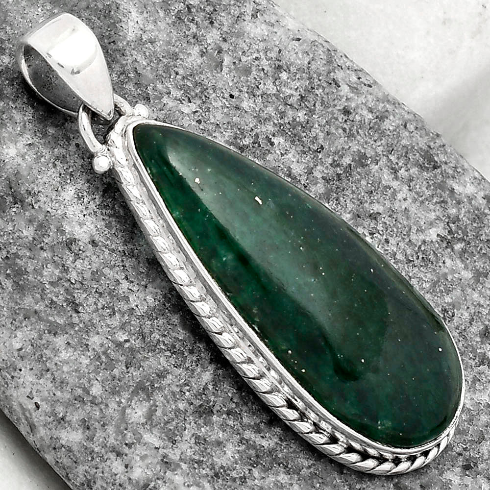 Natural Green Aventurine Pendant P-1056 SDP104647
