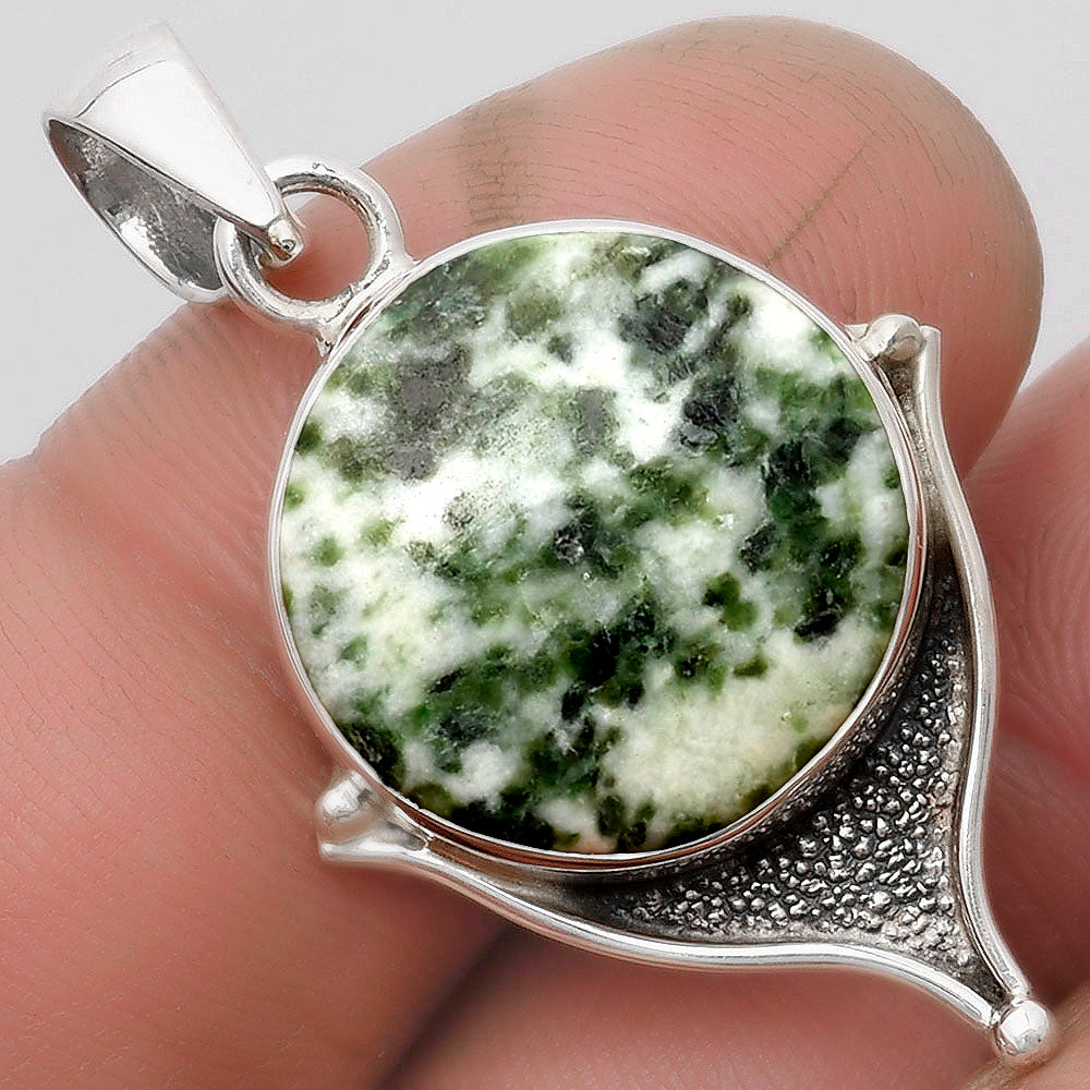 Natural Dioptase Pendant P-1393 SDP104749