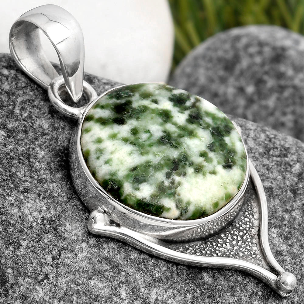 Natural Dioptase Pendant P-1393 SDP104749