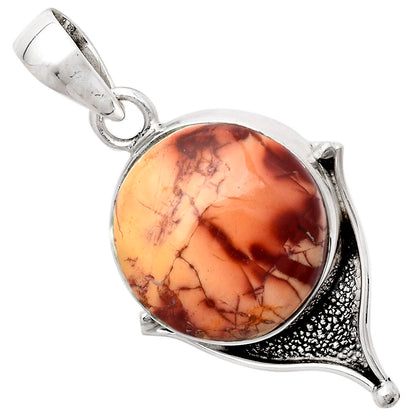 Natural Indian Paint Gemstone Pendant P-1393 SDP104767