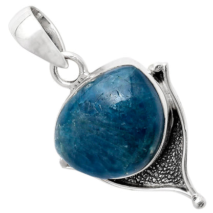 Natural Blue Apatite - Madagascar Pendant P-1393 SDP104774