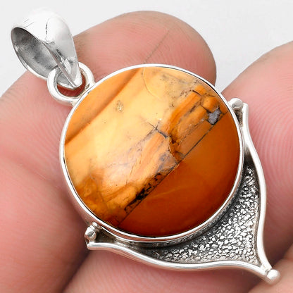 Natural Cold Mountain Thunder Egg Pendant P-1393 SDP104777