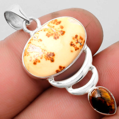 Natural Maligano Jasper & Pietersite Pendant P-1693 SDP104800