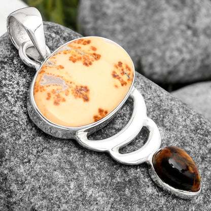 Natural Maligano Jasper & Pietersite Pendant P-1693 SDP104800