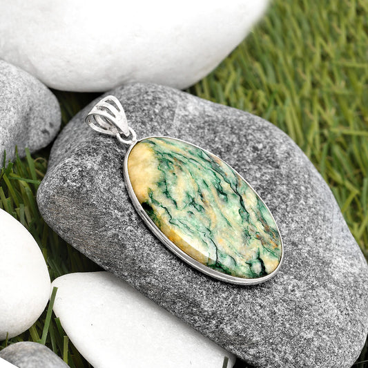Green Mariposite Pendant P-1001 SDP105628