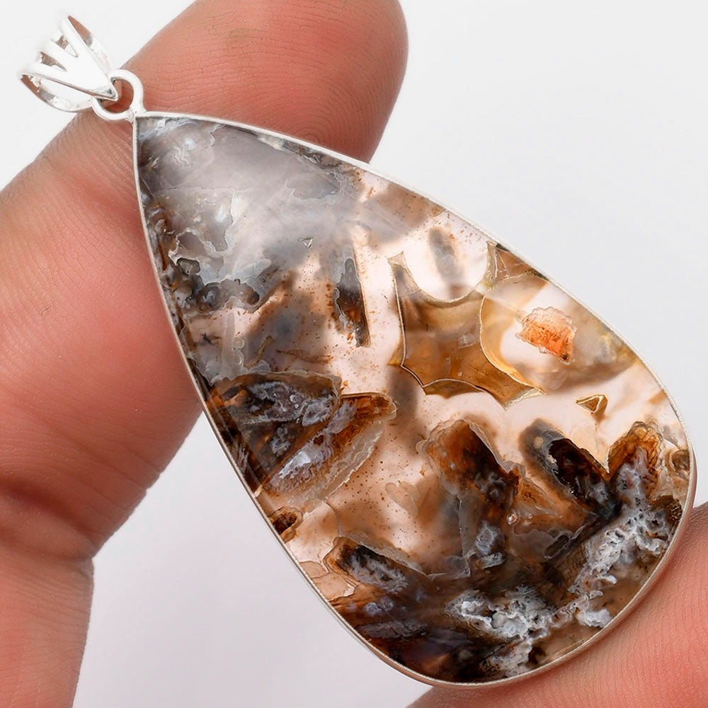 Natural Tube Agate - Turkish Pendant P-1001 SDP105641