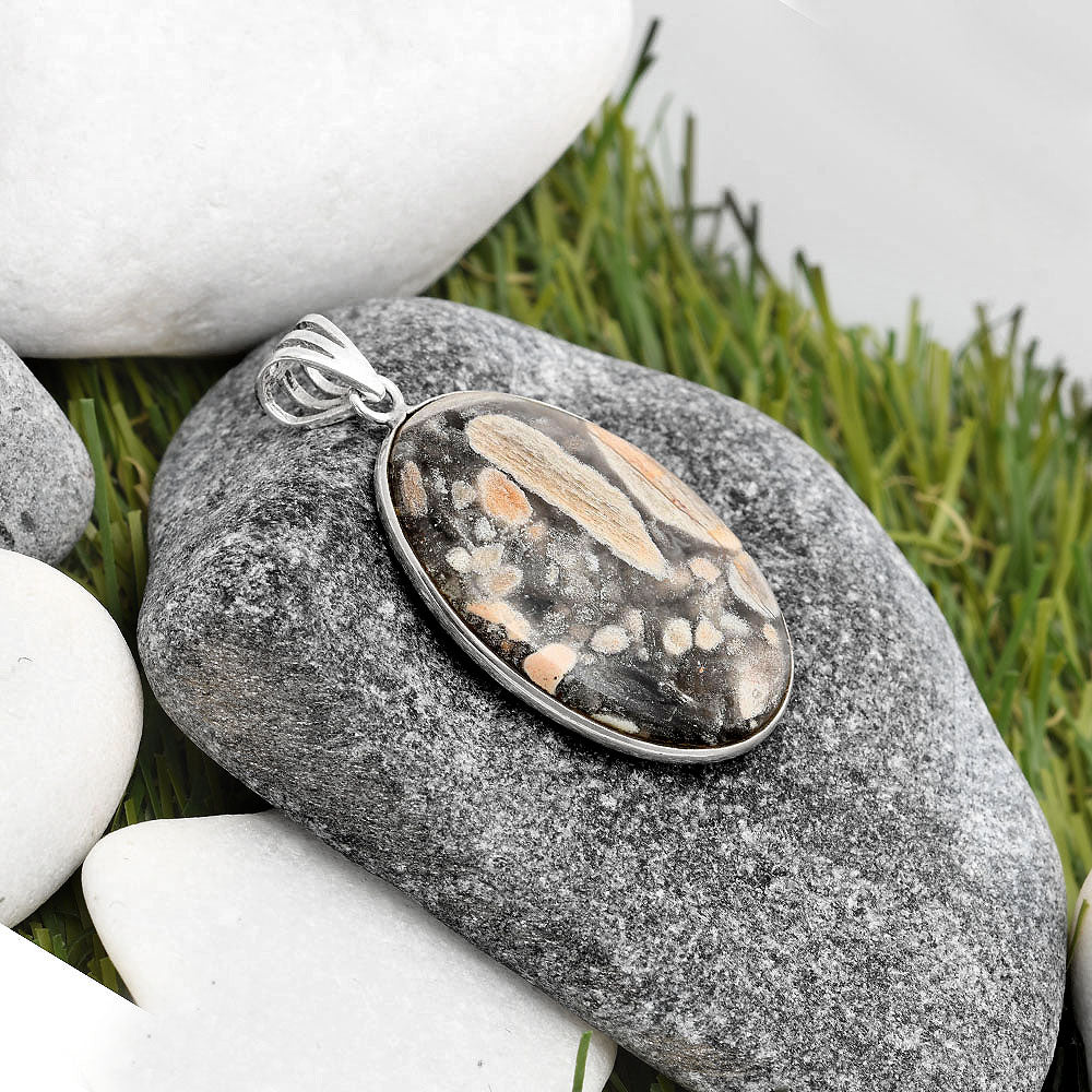 Natural Tabu Jasper Pendant P-1001 SDP105653