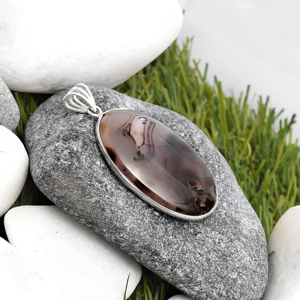 Natural Tube Agate - Turkish Pendant P-1001 SDP105672