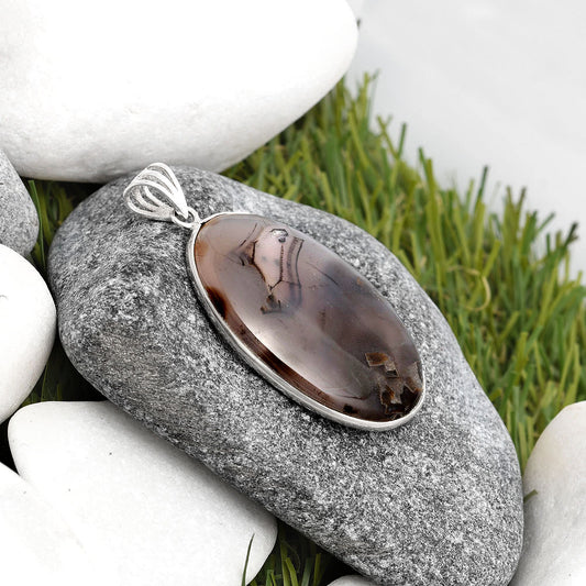 Natural Tube Agate - Turkish Pendant P-1001 SDP105672
