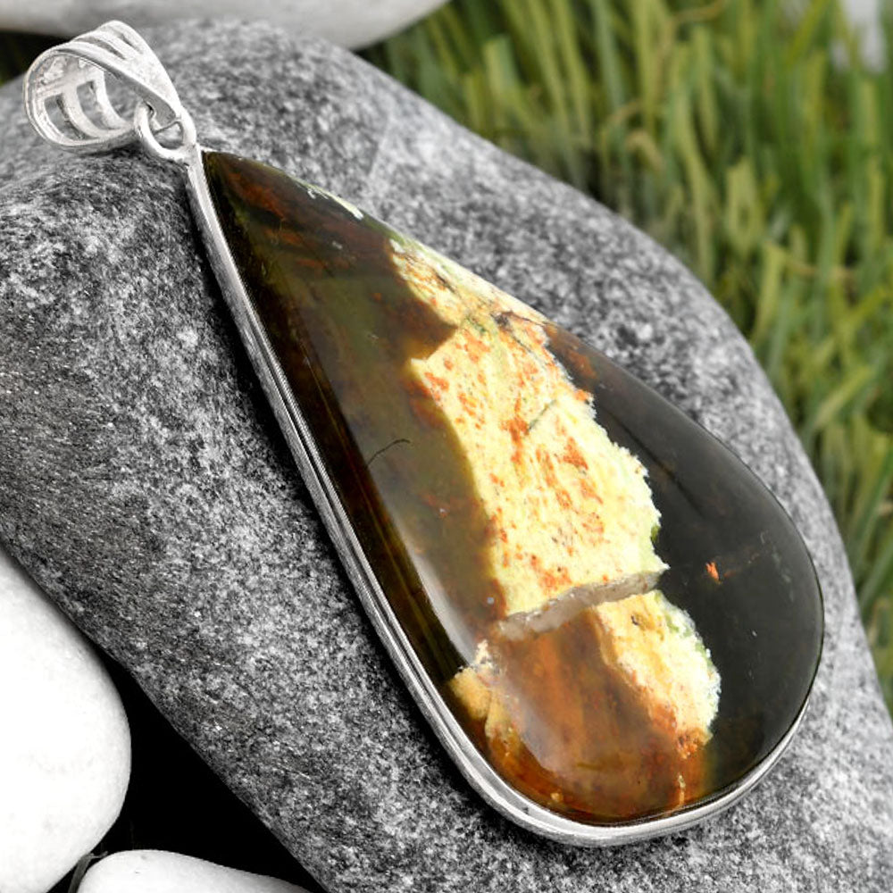 Natural Serpentine Pendant P-1001 SDP105709