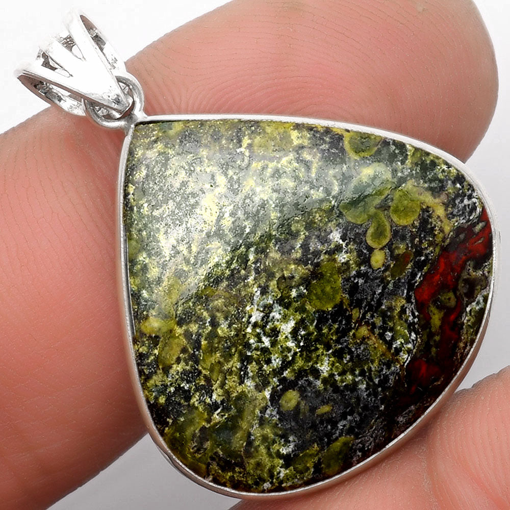 Dragon Blood Stone - South Africa Pendant P-1001 SDP105725