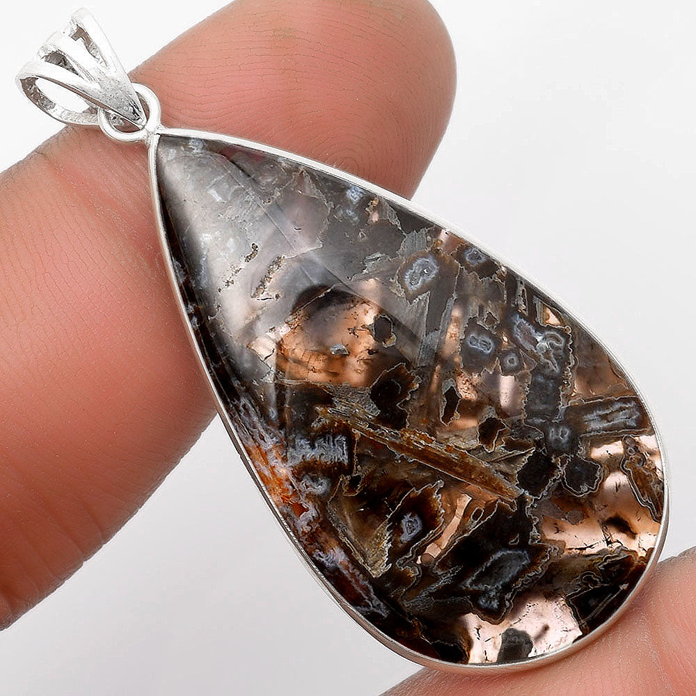 Natural Tube Agate - Turkish Pendant P-1001 SDP105843