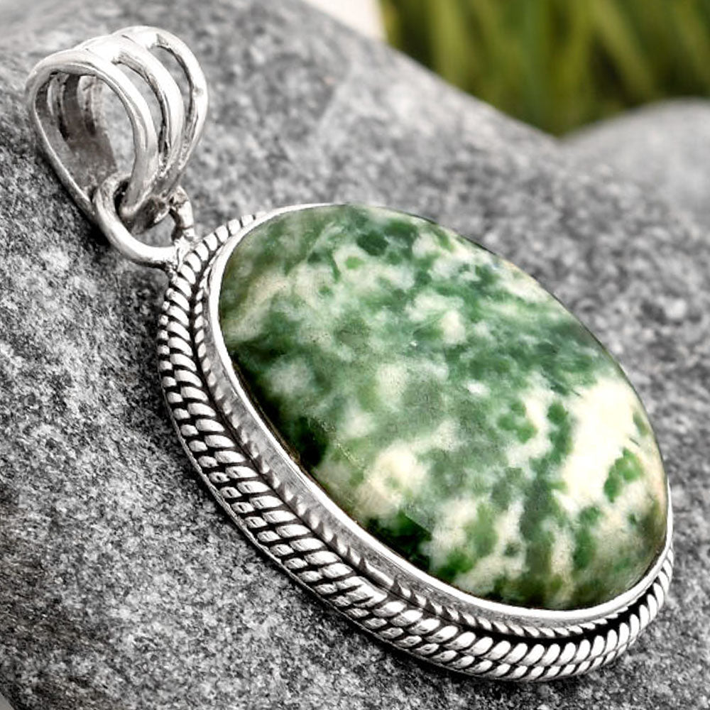 Natural Dioptase Pendant P-1056 SDP105967