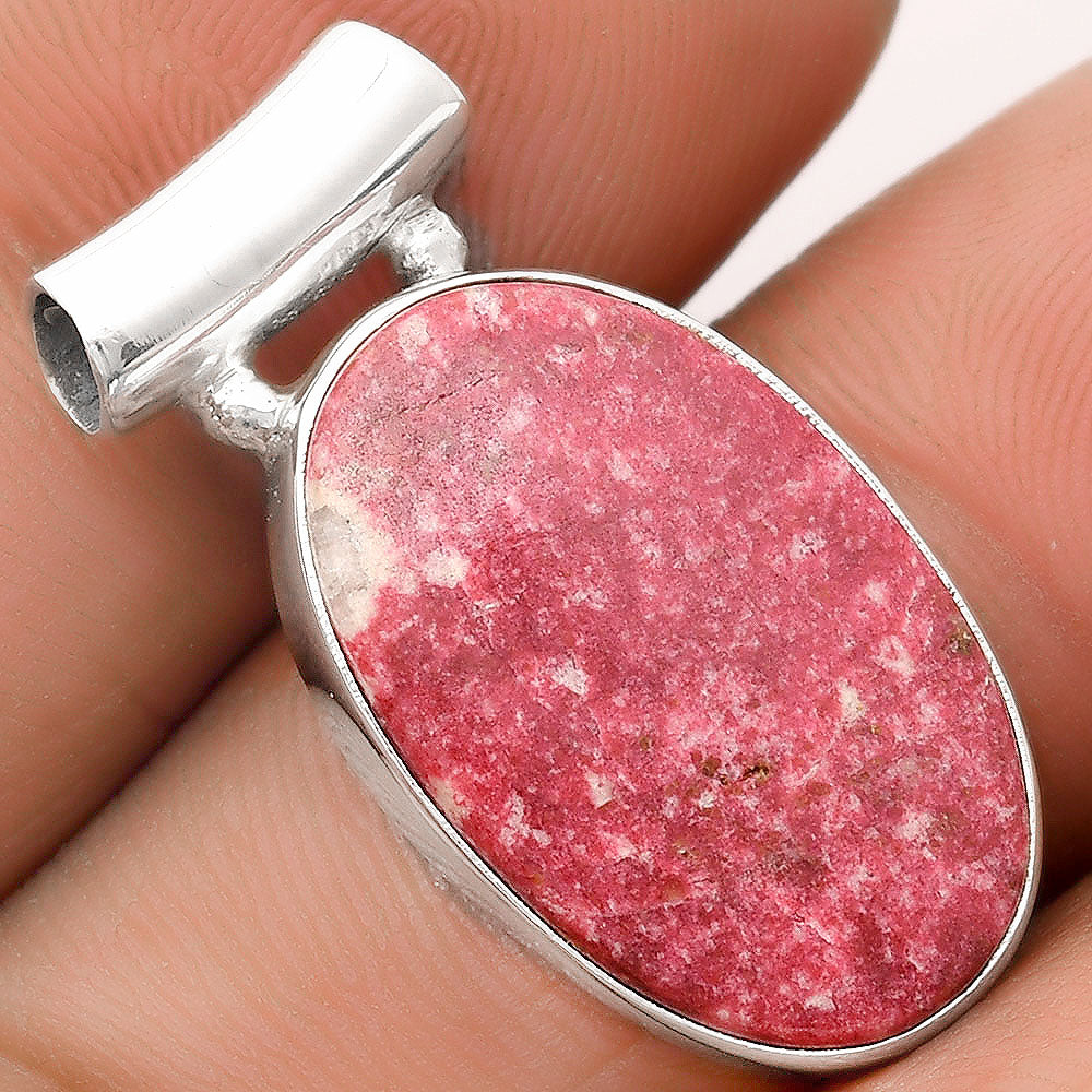 Natural Pink Thulite - Norway Pendant P-1259 SDP106124