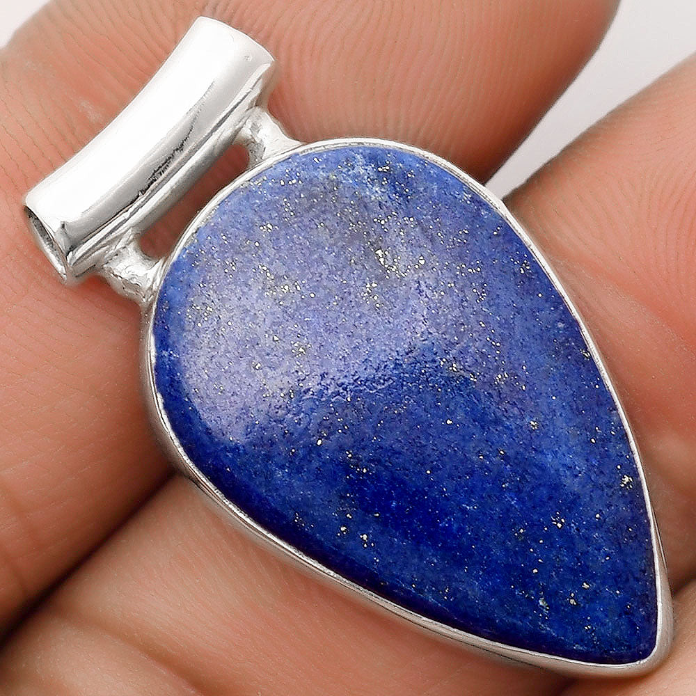 Natural Lapis - Afghanistan Pendant P-1259 SDP106131
