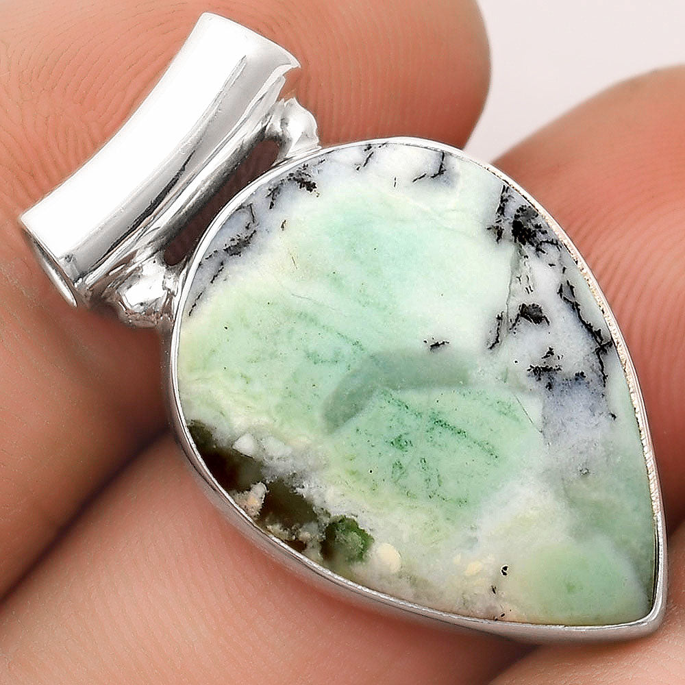 Dendritic Chrysoprase - Africa Pendant P-1259 SDP106134