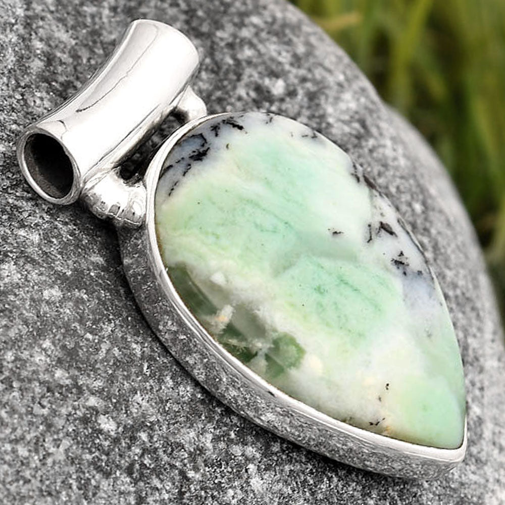 Dendritic Chrysoprase - Africa Pendant P-1259 SDP106134