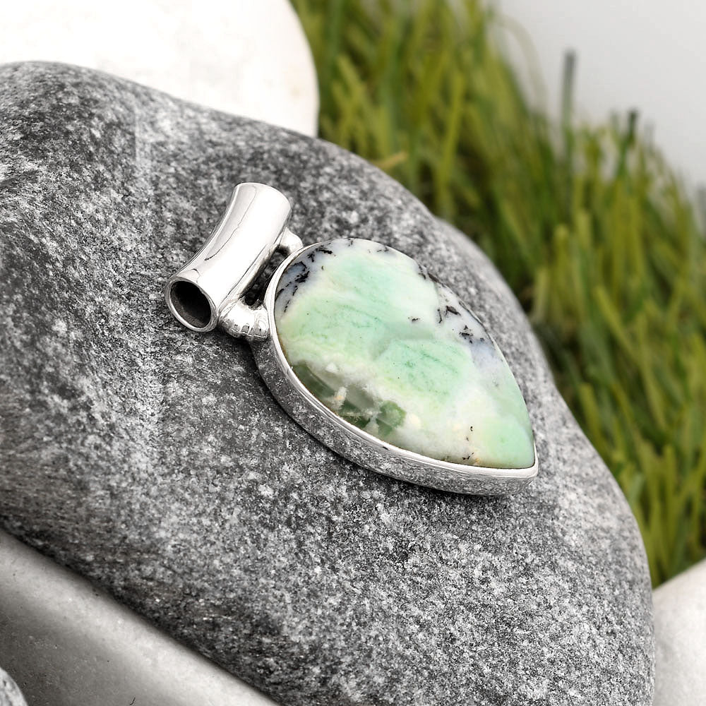 Dendritic Chrysoprase - Africa Pendant P-1259 SDP106134