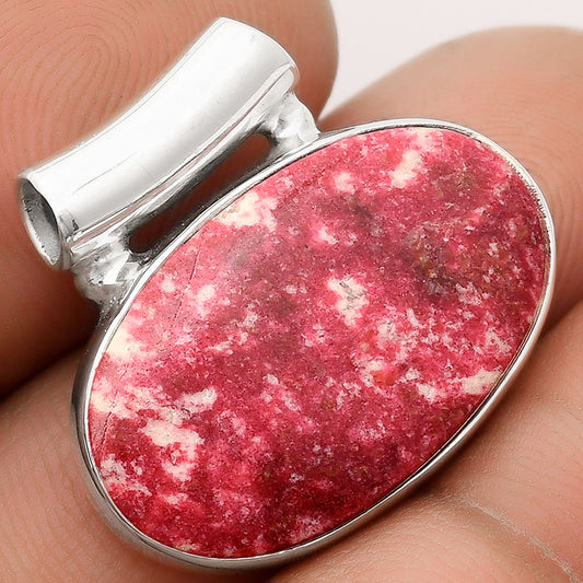 Natural Pink Thulite - Norway Pendant P-1259 SDP106139