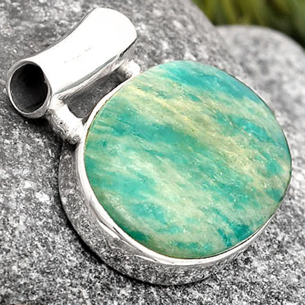 Natural Paraiba Amazonite Pendant P-1259 SDP106158