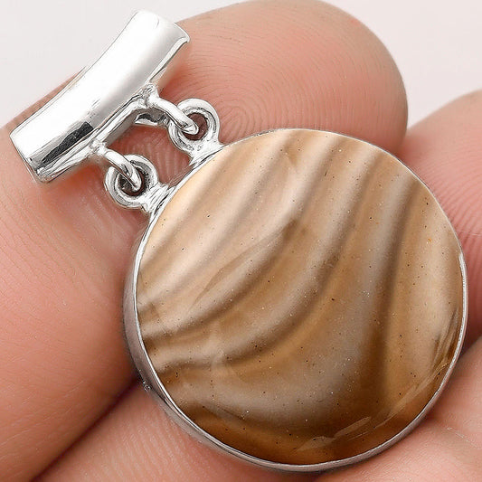 Natural Flint Stone Pendant P-1198 SDP106203
