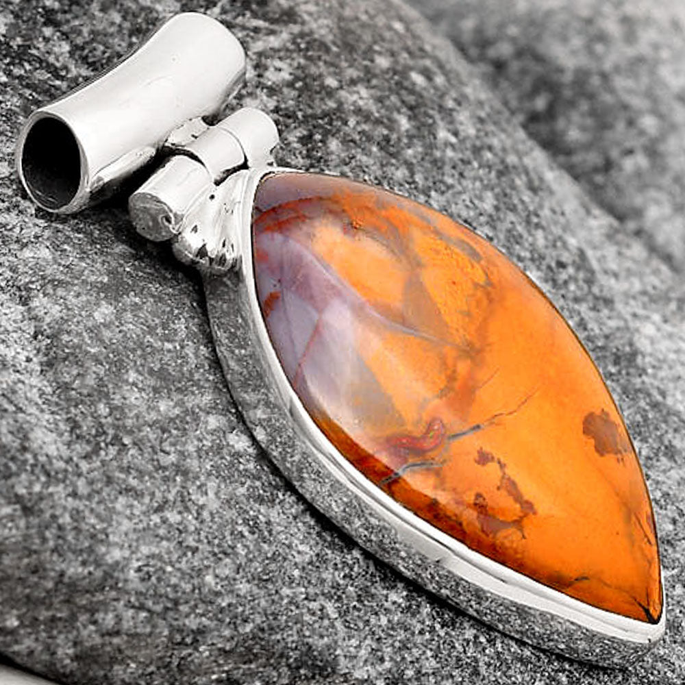 Natural Amethyst Sage Agate - Nevada Pendant P-1621 SDP106290