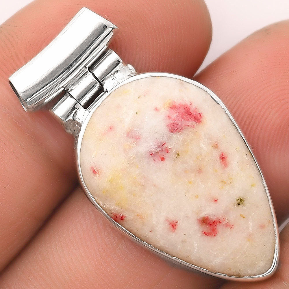 Natural Cinnabar Pendant P-1621 SDP106303