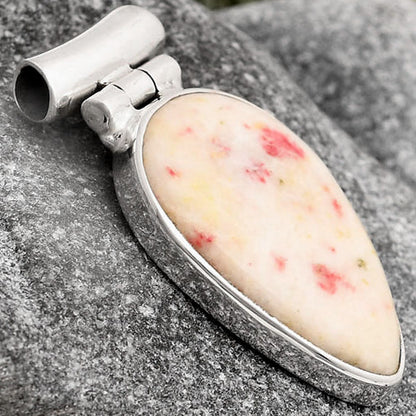 Natural Cinnabar Pendant P-1621 SDP106303